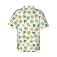 thumbnail image 3 of Goofa Tiger Leaves Hawaiian Shirt for Men, Unisex Summer Beach Casual Short Sleeve Button Down Shirts,Aloha Tropical Floral print shirt-Small, 3 of 9