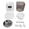 thumbnail image 2 of Distributeur de Nourriture pour Animaux Programmé, Distributeur de Nourriture pour Animaux avec Minuterie, Commande Vocale à Distance, Prise US 100-240 V pour Chat pour Nourriture Sèche, 2 of 8