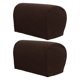 thumbnail image 2 of 2x Funda de reposas de sofá Funda de de silla elástica Protector Café Sunnimix Fundas de reposabrazos de sofá, 2 of 7