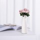 thumbnail image 5 of Ramo de novia de boda de flor de rosa artificial de 10 cabezas, ramo de flores de simulación de oficina en casa, rosa falso, rosa claro sidaley HA7036-03B, 5 of 5
