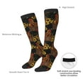 thumbnail image 4 of Honeii Embroidery Chicken Rooster Print Long Socks,Novelty Design Socks Gift for Men and Women,Crew Socks,Calf Socks, 4 of 6