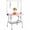 30 Inches, variant on QinaQin Foldable and Adjustable Pet Grooming Table - Pet Grooming Station with Handrails, Leash and Storage Shelf, Heavy-Duty Stainless Steel Frame