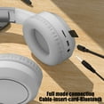 thumbnail image 6 of Bluetooth Headphones Wireless Earbuds, Noise Cancelling Bluetooth 5.4 Headphones, Foldable Lightweight Over Ear Headset with 10 Hour Battery Life, HD Call, Intelligent Noise Reduction, 6 of 9