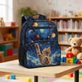 thumbnail image 2 of Jeiento Cute Cat Toddler Backpack for Kids 3-5, v13.5 Inch Preschool Bag for Girls, Boys Lightweight School Backpack with 2 Side Mesh Pockets for Travel, 2 of 7