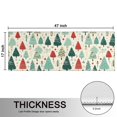 thumbnail image 5 of Kitchen Rugs Sets Of 2,Beige Christmas Tree Pattern Anti Fatigue Kitchen Mat Rugs Non Slip Washable,Decorative Kitchen Floor Mats for Kitchen,Sink,Laundry,17"X47", 5 of 5