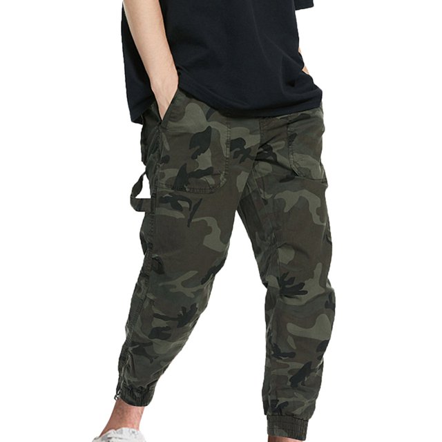 Pantalones largos para hombre, bolsillos laterales, pies pequeños, ajustados, largos, para hombre