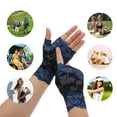 thumbnail image 5 of Unique Bargains Anti-slip Lace Manicure Gloves 1 Pair Blue, 5 of 6