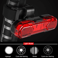 thumbnail image 5 of Mini Bicycle Rear Light Waterproof MTB Bicycle Light Easy To Install Bicycle Taillight Flash Tail Safety Road Bike Warning Light, 5 of 5