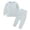 82Light Blue302, variant on XAOFW Baby Boys Girls Outfits Long Sleeve Solid Color Top And Elastic Pants 2 Piece Everyday Sets For Toddlers Kids Comfortable Clothing Sets 18-24 Months