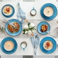 thumbnail image 6 of Vancasso Dinnerware Sets, Stoneware Dinner Set for 4, 16-Piece Series Navia, Aqua Blue, 6 of 9
