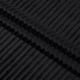 thumbnail image 1 of Tela de terciopelo negro plisado de 3,28 yardas (2,98 m) y 63 pulgadas (160 cm) de ancho. Poliéster. Ideal para accesorios de costura, tapicería, confección de ropa y manualidades., 1 of 9