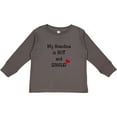 thumbnail image 3 of Inktastic Single Grandma Boys or Girls Long Sleeve Toddler T-Shirt, 3 of 5
