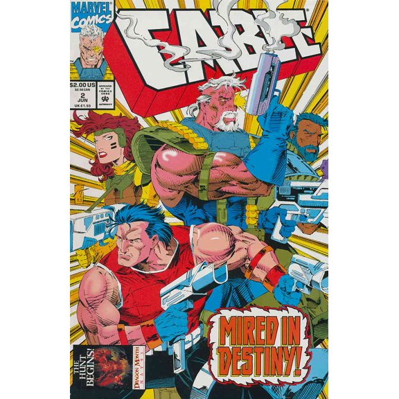 Cable #2 VF ; Marvel Comic Book