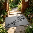 thumbnail image 5 of Tuvgenk Outdoor indoor Welcome Mats for Front Door Non Skid Summer Entryway Rugs Butterfly Cute Heavy Duty Washable Doormats for Outside Entry, 5 of 8