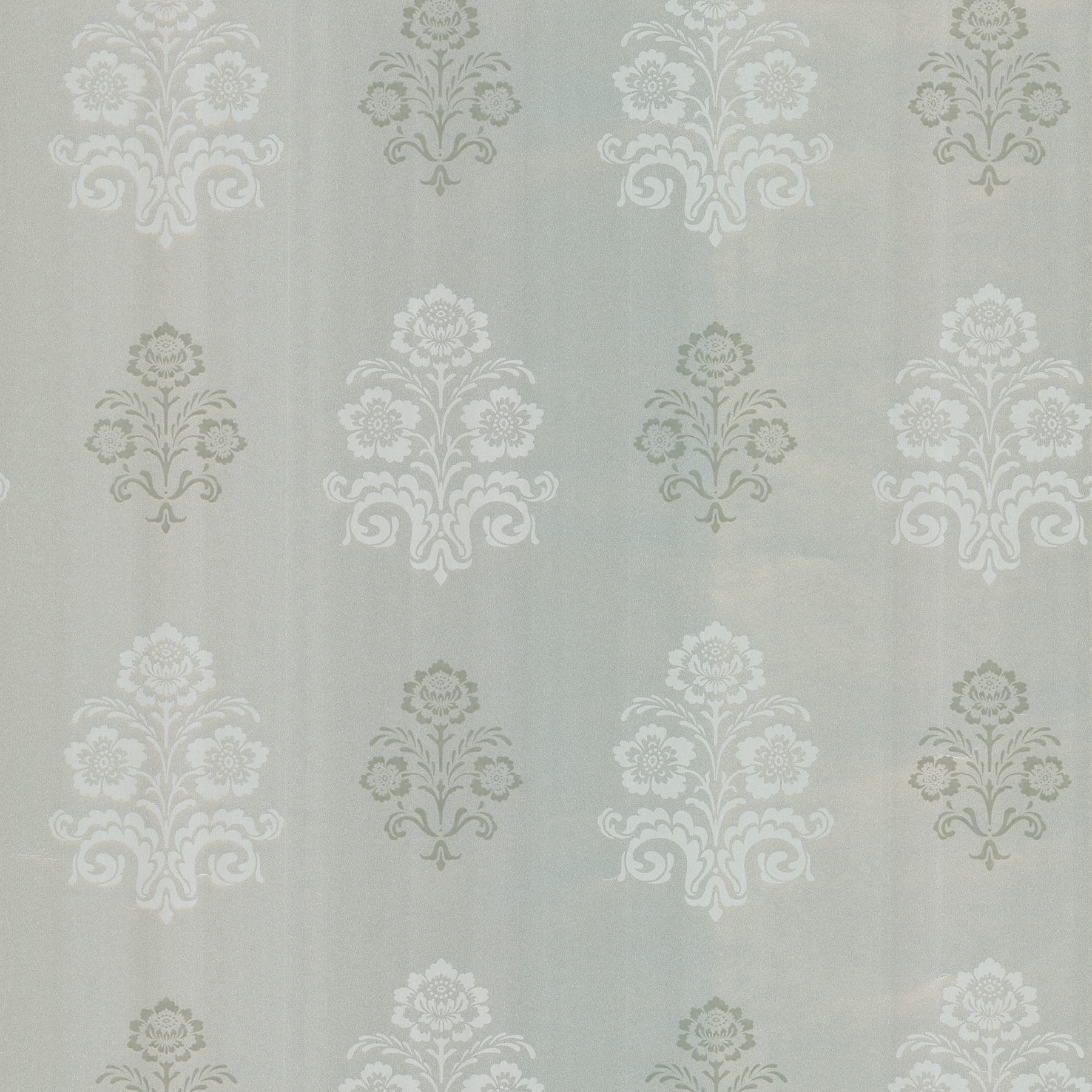 Beacon House Madeline Silver Floral Wallpaper