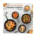 thumbnail image 3 of Uego De 5 Sartenes Hierro Fundido Resistente Antiadherente, 3 of 4