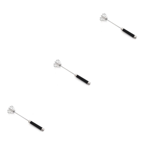 Kearding Home Semi-automatic Hand Push Egg Beater Cream Mixer Manual Press Steel Kitchen Gadget Stainless Whisk Yolk Eggs Type1 NO1