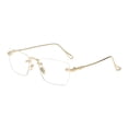 thumbnail image 3 of Gafas anti luz azul, gafas para miopía con montura de cabeza alta para mujer 6007, gafas de presbicia sin marco de moda para hombres, 3 of 4