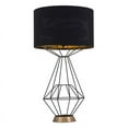 thumbnail image 4 of Maklaine Contemporary Metal Table Lamp in Black, 4 of 5