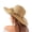 Brown Flowers Hat, variant on Beach Hat for Women, Wide Brim Sun Straw Hats for Women, Sun Hat Womens UPF 50+ UV Protection, Floppy Foldable Summer Hats