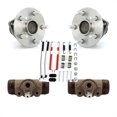 thumbnail image 1 of Transit Auto Rear Wheel Cylinders and Hardware Hub Bearing Assembly Kit for Car Pontiac Vibe Toyota Matrix FWD with 4-Wheel ABS K7D-101754, 1 of 11