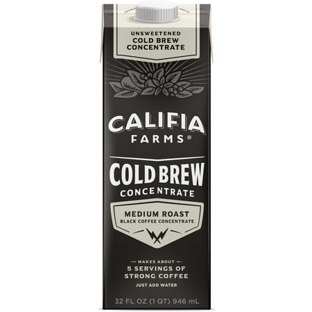 Califia Farms Cold Brew Coffee Concentrate 32 Fluid Ounces
