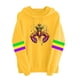 thumbnail image 3 of Xuyuer Women Mardi Gras Sweatshirt Mardi Gras Carnival Pullover Top Casual Long Sleeve, 3 of 4