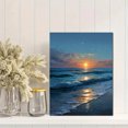 thumbnail image 2 of Qisvanset 12x16 Inch Sunrise Meadow Landscape Oil Painting Canvas Print Wall Art, 2 of 5
