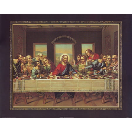The Last Supper Poster Print by Thomas L Cathey Collection (28 x 22 ...