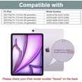 thumbnail image 2 of Smart Case ProCase para iPad Pro 12.9 2022/2021/2020/2018 - Rosa, 2 of 9