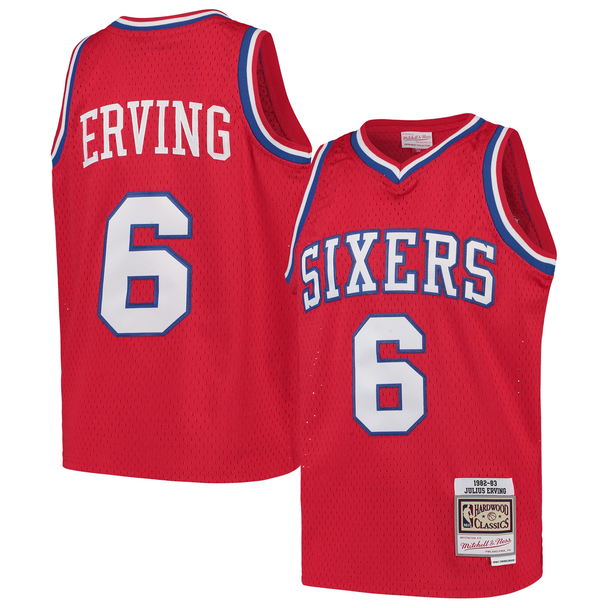 mitchell and ness julius erving