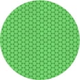 thumbnail image 1 of Ahgly Company Machine Washable Indoor Square Transitional Neon Green Area Rugs, 3' Square, 1 of 7