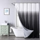 thumbnail image 1 of Inteprter Artesanía exquisita y textura fina cortina de ducha impermeable PEVA buena sensación de mano no a prueba de moho Extra grueso Juegos de accesorios de baño Negro, negro 90*180, 1 of 6