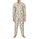thumbnail image 3 of Balery Cute Alpaca Pijama para Hombre de Dos Piezas con Manga Larga, Conjunto de Dormir y Descanso Suave con Bolsillos-X-Large, 3 of 7