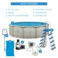 thumbnail image 5 of Aquarian Venetian 24' x 52" Above Ground Swimming Pool Kit w/ Accessories, 5 of 13