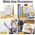 thumbnail image 3 of Wet Erase Markers, Shuttle Art 10 Colors 1mm Fine Tip Smudge-Free Markers, Use on Laminated Calendars, Overhead Projectors, Schedules, Whiteboards, Transparencies, Glass, 3 of 7