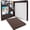 Brown, variant on Padfolio Portfolio Binder - Thickened Business Folder for Interview Resumes, Legal Documents | Notepad Not Included, Durable, Brown