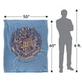 thumbnail image 5 of Harry Potter and The Deathly Hallows Part 2 Blanket, 50'x60' Happy Christmas from Silky Touch Sherpa Back Super Soft Throw Blanket, 5 of 5
