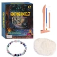 thumbnail image 4 of Gemstone Bracelet Making Kit Gem Digging Charm Bracelet Making Kit Mining Science STEM Learning Gemstones and Crystals DIY Craft for Girls, 4 of 8