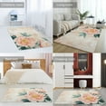 thumbnail image 2 of Flower Area Rugs Carpet Suitable for Living Room Kitchen Bedroom Laundry Room Home Decorations, 2 of 7