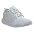 thumbnail image 2 of Nike Women's Roshe Two White / White-Pure Platinum Ankle-High Running Shoe - 10M, 2 of 6