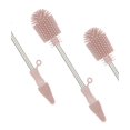 thumbnail image 1 of Kit de cepillos de limpieza de silicona para fregar biberones, 1 of 7