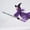Purple, variant on Halloween Props for Kids - 2025 Witch Accessories with LED Lighting for Themed Parties and Events