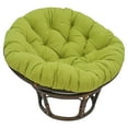 thumbnail image 2 of 44-inch Solid Twill Papasan Cushion (Fits 42-inch Papasan Frame)-Color:Mojito Lime, 2 of 3