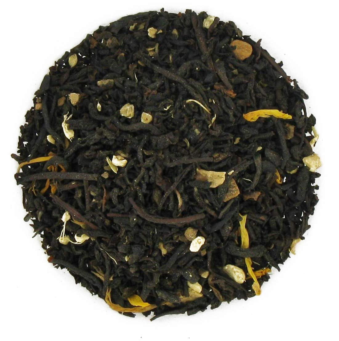English Tea Store Vanilla Chai Tea - 16oz | Loose Leaf Black Tea with Cardamom Cinnamon, Ginger Cloves and Pepper | Rich Spiced Indian Chai with Sweet Vanilla | Brew Hot or Iced