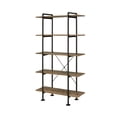 thumbnail image 2 of DeeHome ACME Nefo Bookcase in Rustic Oak & Black Finish OF00172, 2 of 3