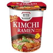 Jongga Kimchi Ramen Hot & Spicy Instant Cup Noodles 85Gm