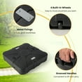 thumbnail image 6 of Gymax Patio 200lbs Fillable Cantilever Umbrella Base Heavy-Duty Water-Filled Outdoor, 6 of 10