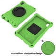 thumbnail image 6 of Dteck Case for Lenovo Tab M8 TB-8505 /TB-8705 /TB-8506（2021)/Lenovo Tab M8 TB-8505F/8505X (2019) 8-inch,Shockproof Rubber Rugged Case Kids Friendly Handle Kickstand with Shoulder Strap Cover,Green, 6 of 8