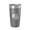 Dark Gray, variant on Paulina Lake Map Tumbler Travel Mug Insulated Laser Engraved Coffee Cup Oregon 20 oz Coral